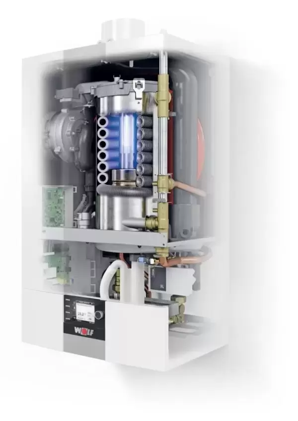Настенный конденсационный газовый котел Wolf CGB-2-38