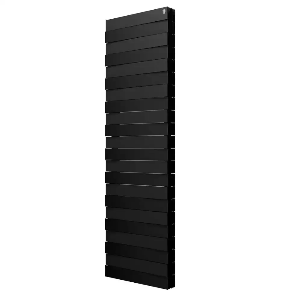 Биметаллический вертикальный радиатор Royal Thermo Piano Forte Tower Noir Sable 18 секций