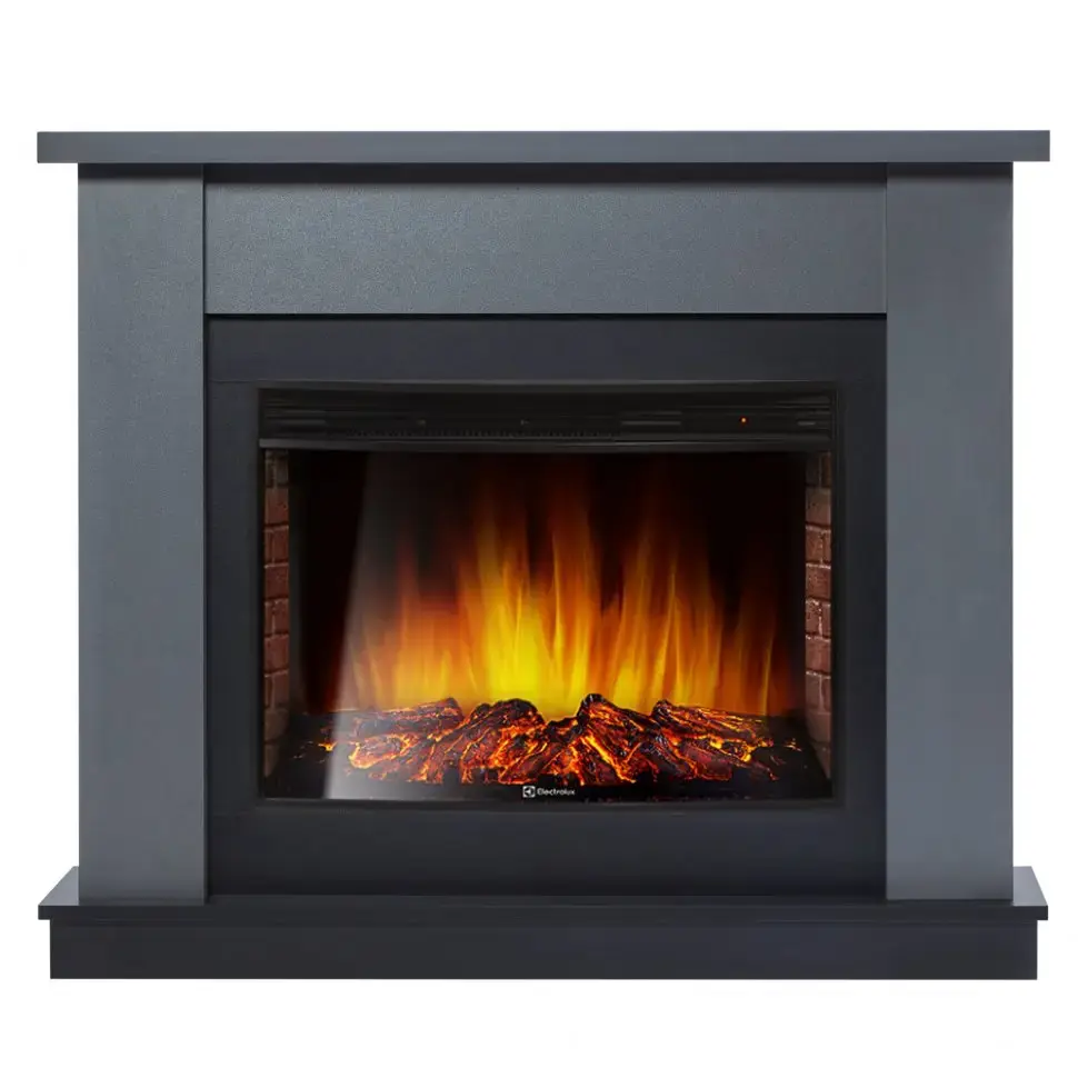 Каминокомплект Electrolux Canto 25 с очагом EFP/P-2720RLS графит
