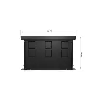 Внутрипольный конвектор Royal Thermo Atrium 190/300/2500-DG-U-NA Внутрипольный конвектор Royal Thermo Atrium 190/300/2500-DG-U-NA