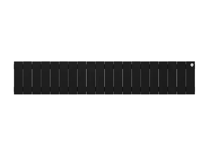 Биметаллический радиатор отопления Royal Thermo PianoForte 200 20 секций Noir Sable