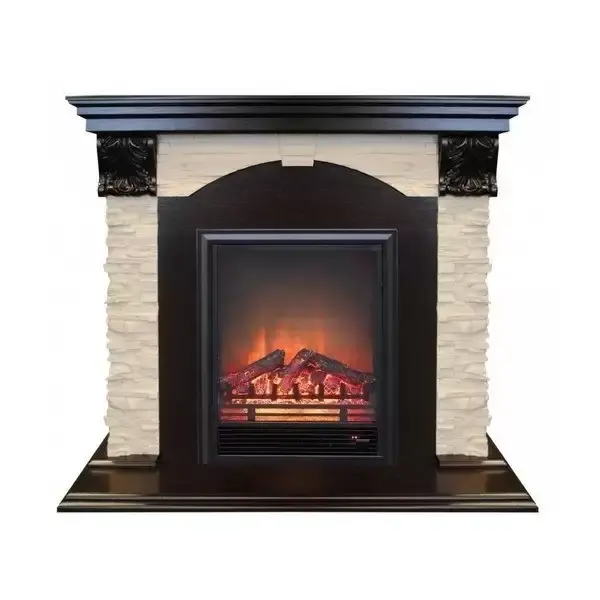 Каминокомплект RealFlame Dublin LUX STD/EUG DN с очагом Eugene