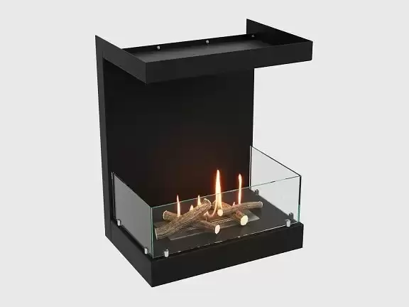Встроенный биокамин Lux Fire Фронтальный 500 M ВБКФ-500М