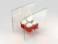 Настольный биокамин Lux Fire Токио M КН-0016-03 Настольный биокамин Lux Fire Токио M КН-0016-03