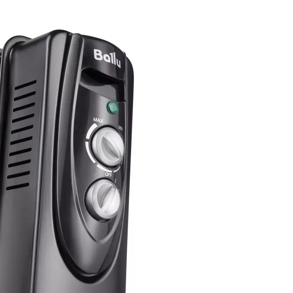 Масляный радиатор Ballu BOH/CL-05BRN Classic Black 5 секций