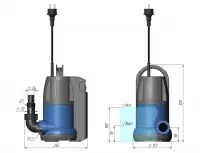 Дренажный насос Unipump SUB 557 P Дренажный насос Unipump SUB 557 P