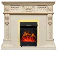 Каминокомплект Royal Flame Corsica c очагом Majestic FX Brass