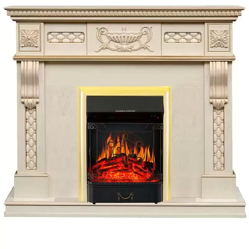 Каминокомплект Royal Flame Corsica c очагом Majestic FX Brass