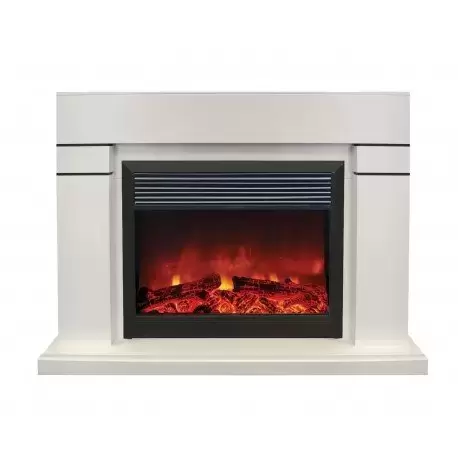 Каминокомплект RealFlame Lindelse 26 WT с очагом Moonblaze Deluxe