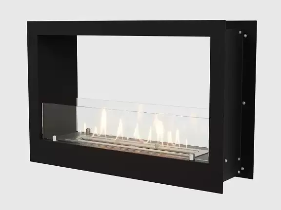 Встроенный биокамин Lux Fire Сквозной 730 S ВБКС-730S