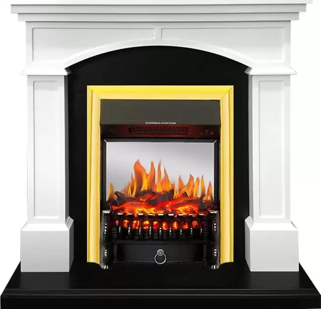 Каминокомплект Royal Flame Langford c очагом Fobos FX M Brass