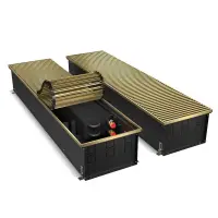 Внутрипольный конвектор Royal Thermo Atrium 190/300/1100-DG-U-AU Внутрипольный конвектор Royal Thermo Atrium 190/300/1100-DG-U-AU