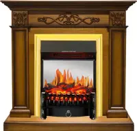 Каминокомплект Royal Flame Verona c очагом Fobos FX M Brass Каминокомплект Royal Flame Verona c очагом Fobos FX M Brass