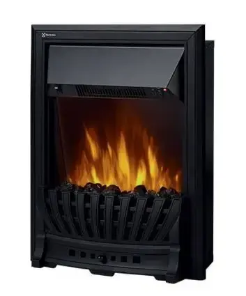 Каминокомплект Electrolux Simple Classic с очагом Classic EFP/P-1020LS белый мрамор