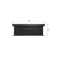 Внутрипольный конвектор Royal Thermo Atrium 110/300/2400-DG-U-DB Внутрипольный конвектор Royal Thermo Atrium 110/300/2400-DG-U-DB