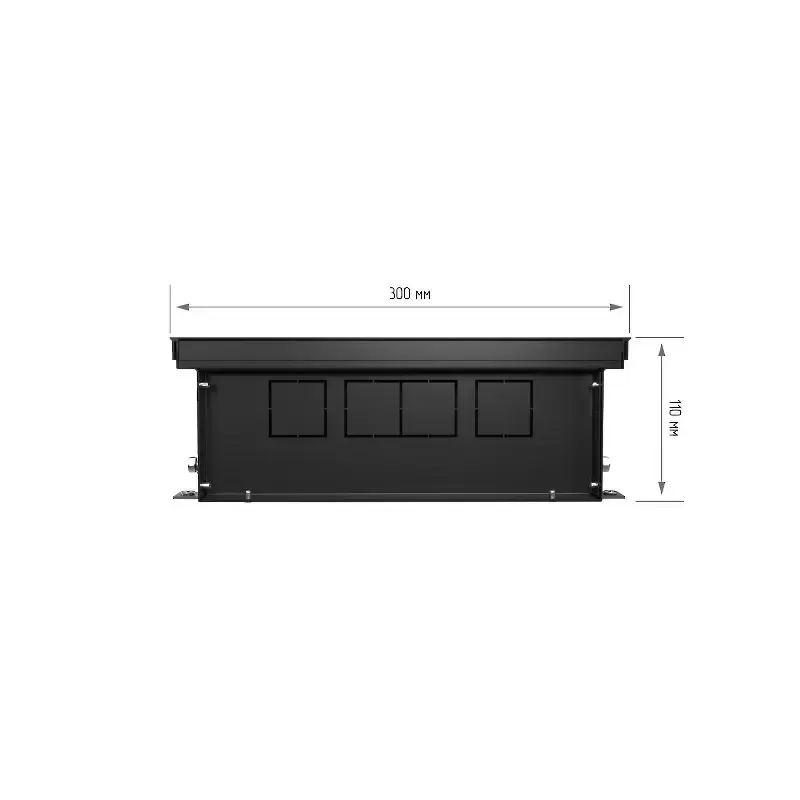 Внутрипольный конвектор Royal Thermo Atrium 110/300/2400-DG-U-DB