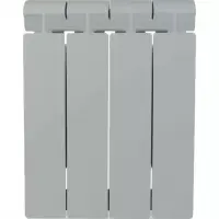 Радиатор биметаллический Global Style Plus 350 (4 секции) серый Радиатор биметаллический Global Style Plus 350 (4 секции) серый