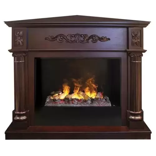 Каминокомплект RealFlame Silvia Corner 26 AO 3D Cassette 630 + Black вставка