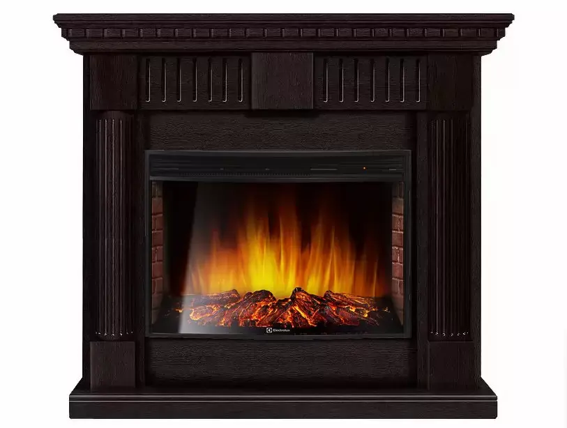 Каминокомплект Electrolux Colonna с очагом EFP/P-2720RLS венге