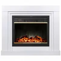 Каминокомплект RealFlame Stanley 26 WT с очагом MoonBlaze BR Lux Brass Каминокомплект RealFlame Stanley 26 WT с очагом MoonBlaze BR Lux Brass