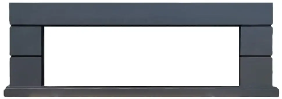 Портал Interflame Норд под очаг FreeSpace 60 LED FX QZ графит
