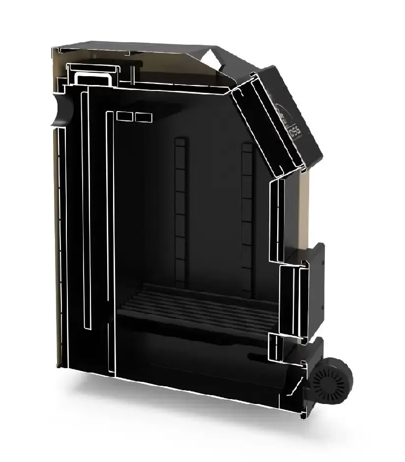 Напольный твердотопливный котел Koloss Ultra Plus 20