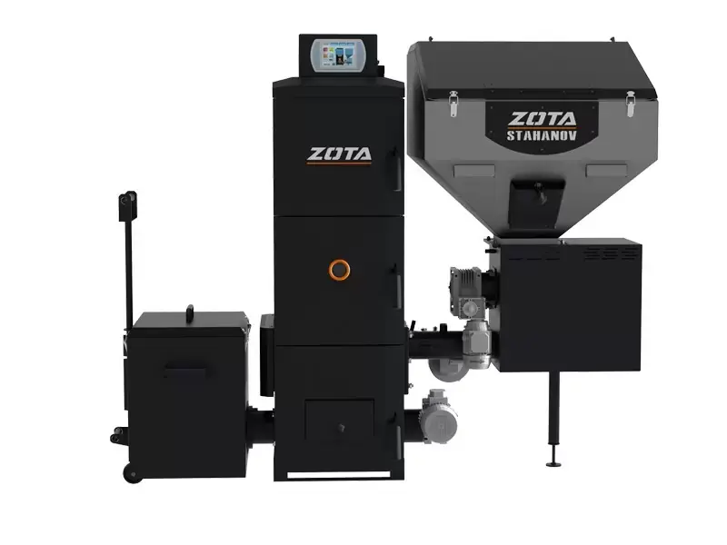 Твердотопливный котел Zota Stahanov 65 кВт 2S-520