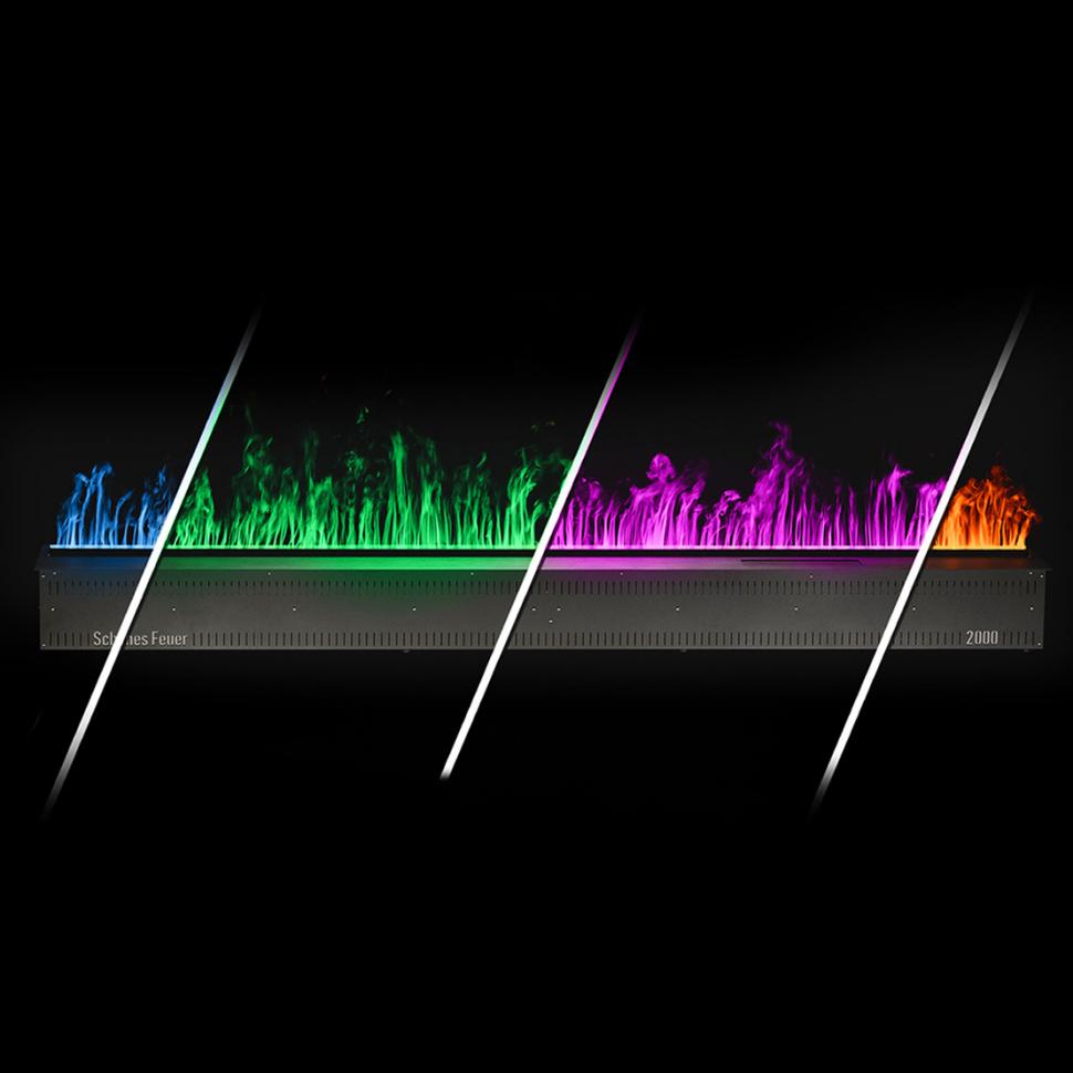 Встраиваемый электрический 3D-камин FireLine 1200 RGB - Ваш цвет (+22 000 ₽) - Увлажнитель (+27 000 ₽)