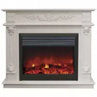 Каминокомплект RealFlame Philadelphia 25,5/26 WT с очагом Moonblaze Deluxe