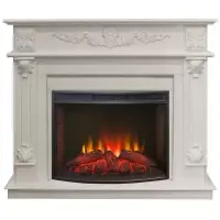 Каминокомплект RealFlame Philadelphia 25,5/26 WT с очагом Evrika 25,5 LED