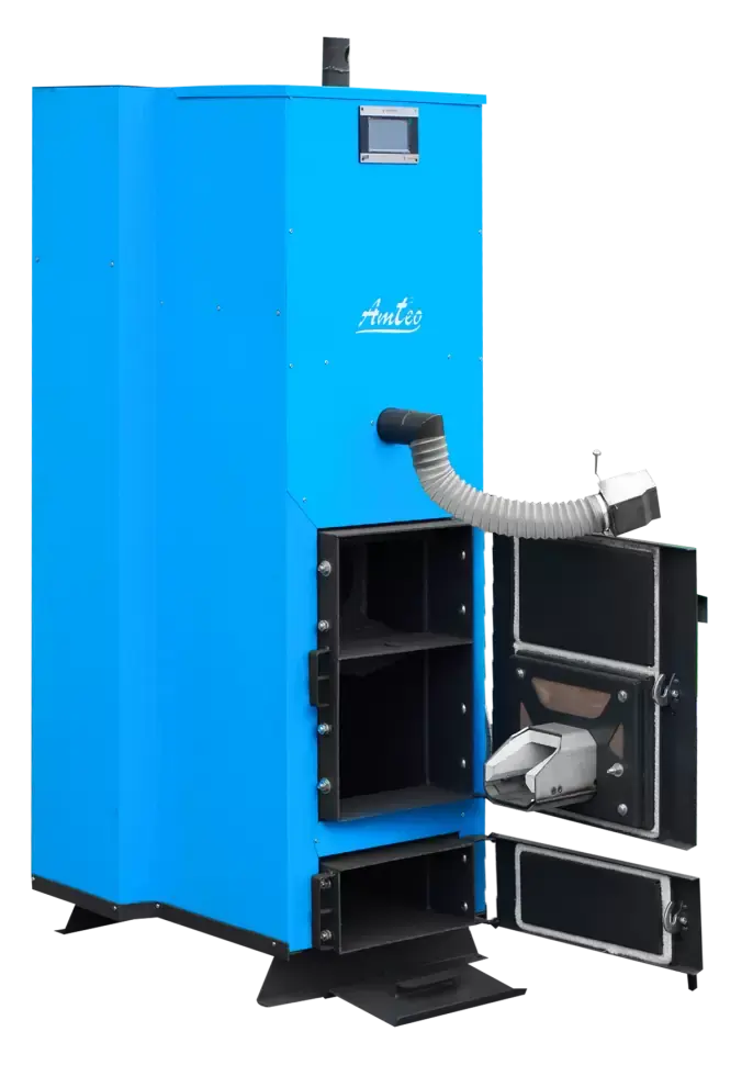 Напольный твердотопливный котел Amteo АC15 Compact