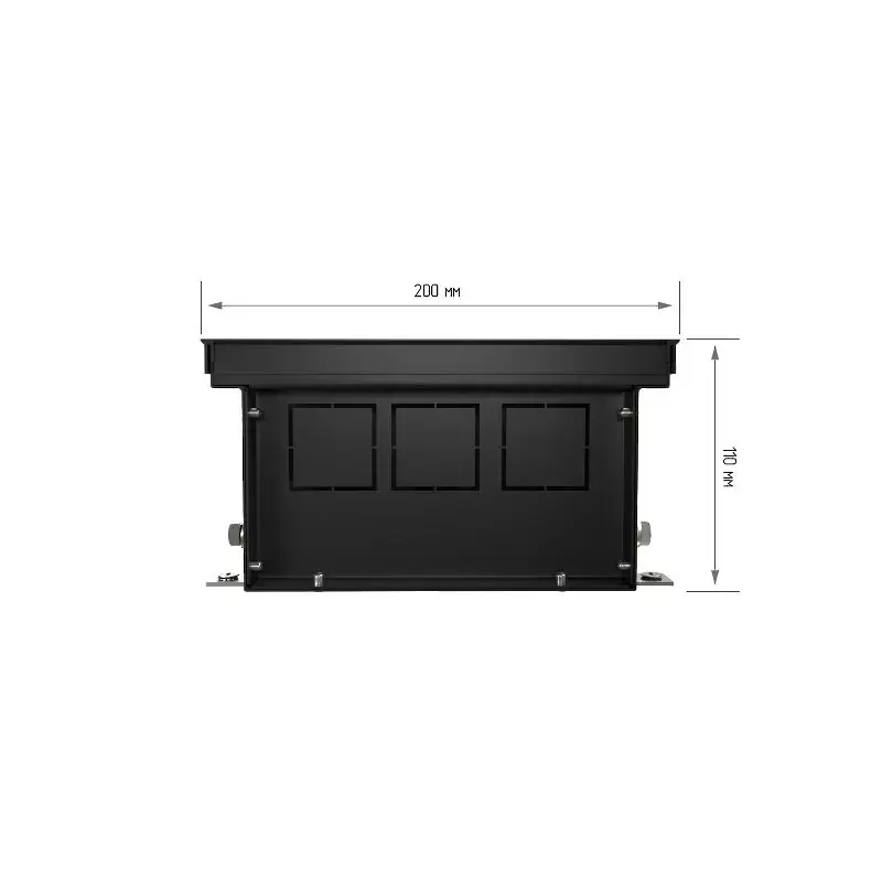 Внутрипольный конвектор Royal Thermo Atrium 110/200/2900-DG-U-LB