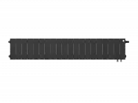Биметаллический радиатор отопления Royal Thermo PianoForte 200 20 секций Noir Sable VDR