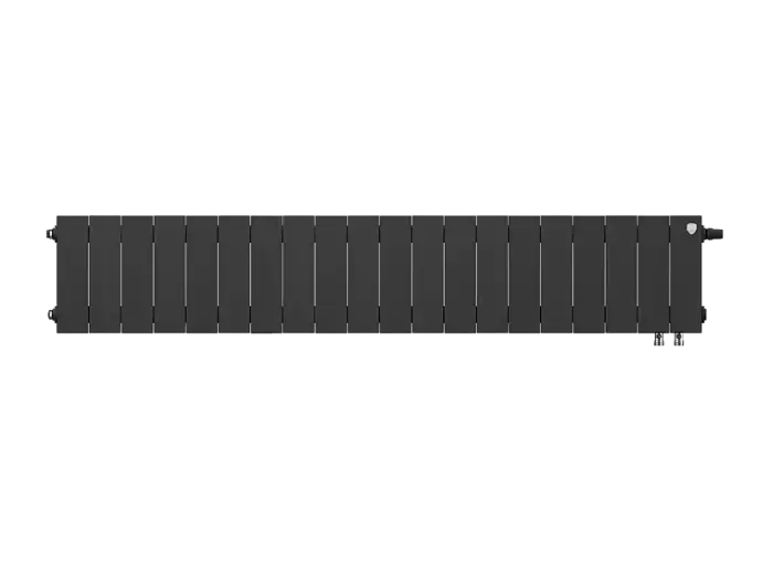 Биметаллический радиатор отопления Royal Thermo PianoForte 200 20 секций Noir Sable VDR