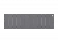 Биметаллический радиатор отопления Royal Thermo PianoForte 200 12 секций Silver Satin