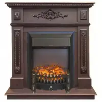 Каминокомплект RealFlame Lilian STD/EUG DN с очагом Fobos Lux Black S