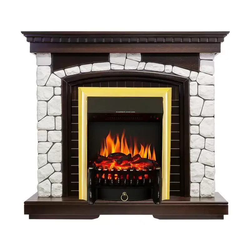 Каминокомплект Royal Flame Glasgow с очагом Fobos FX Brass
