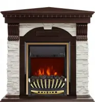 Каминокомплект Royal Flame Dublin угловой с очагом Aspen Brass Каминокомплект Royal Flame Dublin угловой с очагом Aspen Brass