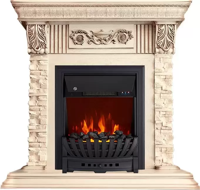 Каминокомплект Royal Flame Luxemburg с очагом Aspen Black