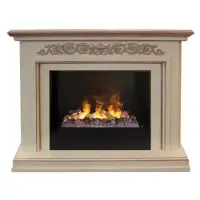 Каминокомплект RealFlame Leticia 26 WT 3D Cassette 630 + Black вставка Каминокомплект RealFlame Leticia 26 WT 3D Cassette 630 + Black вставка