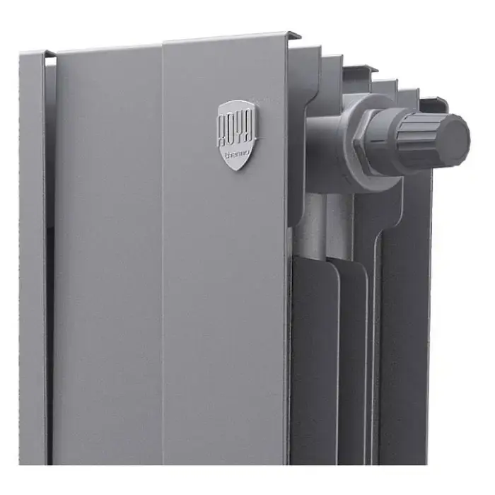 Биметаллический радиатор отопления Royal Thermo PianoForte 500 VDR80 6 секций Silver Satin