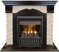 Каминокомплект RealFlame Dublin LUX STD/EUG DN с очагом 3D Oregan