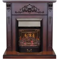 Каминокомплект RealFlame Anita STD/EUG AO с очагом Majestic Lux Black S