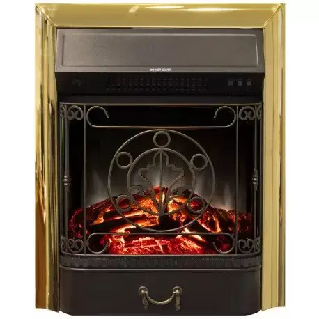 Каминокомплект RealFlame Junona WT с очагом Majestic Lux Brass S