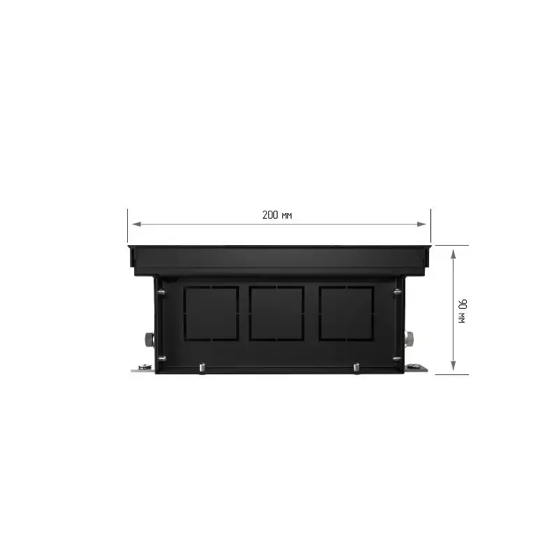 Внутрипольный конвектор Royal Thermo Atrium 90/200/2400-DG-U-DB