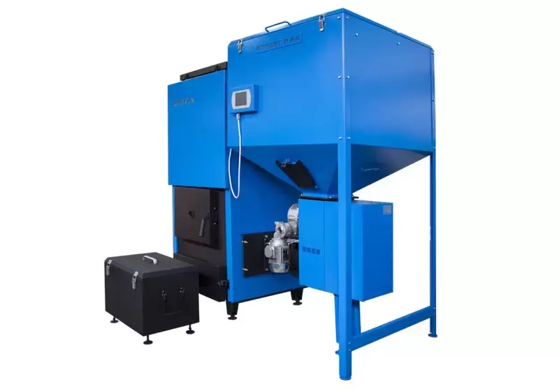 Напольный твердотопливный котел Zota Pellet Pro - 160