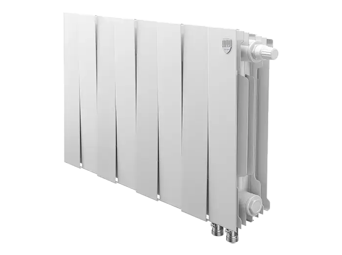 Биметаллический радиатор отопления Royal Thermo PianoForte 300 VDR80 8 секций Bianco Traffico