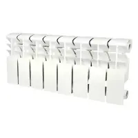 Радиатор алюминиевый ROMMER Al Plus 200 x8 Радиатор алюминиевый ROMMER Al Plus 200 x8