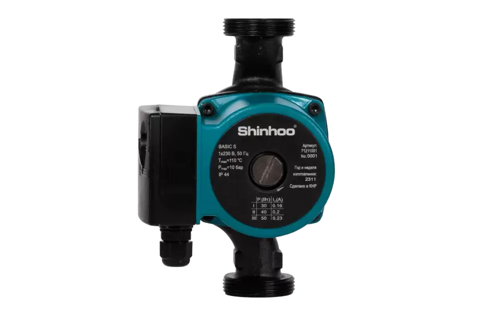 Циркуляционный насос Shinhoo Basic S 25-6S 180