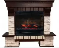 Каминокомплект Interflame Экстер сланец темный дуб с очагом Panoramic 25-30 LED FX 3D Каминокомплект Interflame Экстер сланец темный дуб с очагом Panoramic 25-30 LED FX 3D